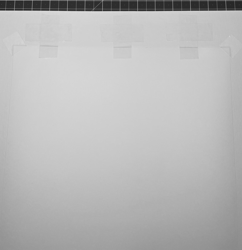 print with cross tabs applied to hinges